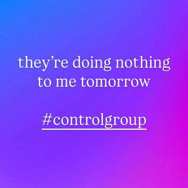Text-based image about emotional detachment and relationship indifference, rendered against a vibrant blue-to-purple gradient with minimal sans-serif typography.